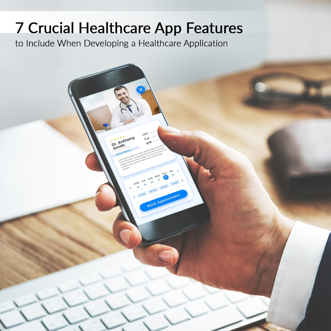 healthcare app features