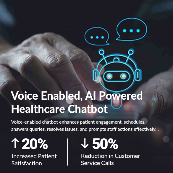 Voice Enabled AI Powered Healthcare Chatbot Case Study