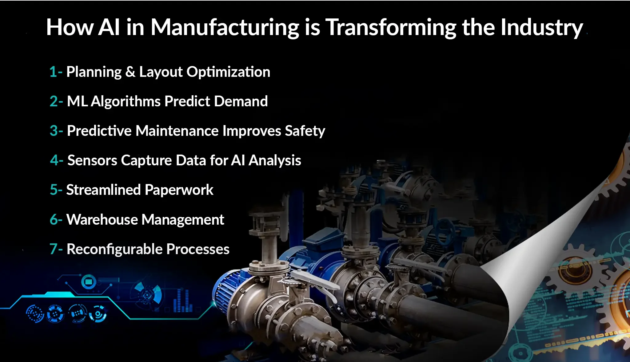 AI transforming manufacturing industry 7 ways