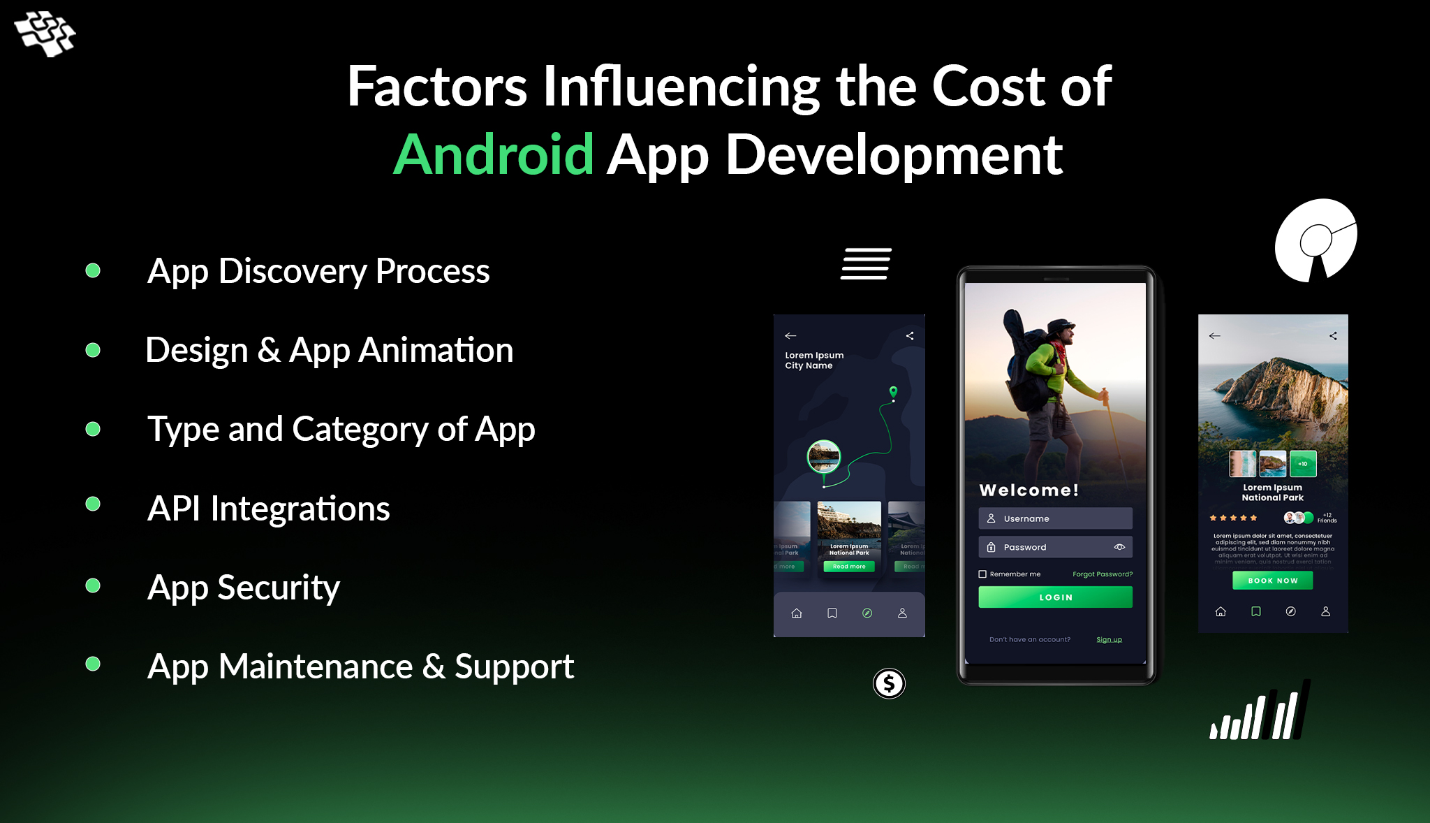factors affecting cost of android app development