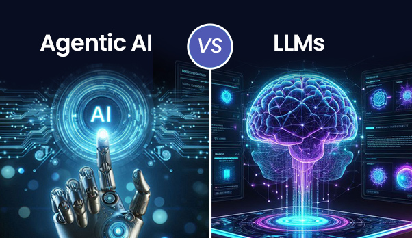 Agentic AI vs LLM